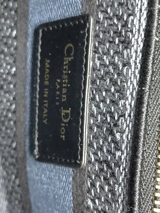 Authentic Dior Lady Dior Leopard Canvas Bag | Christian Dior Top Handle - Picture 14 of 16